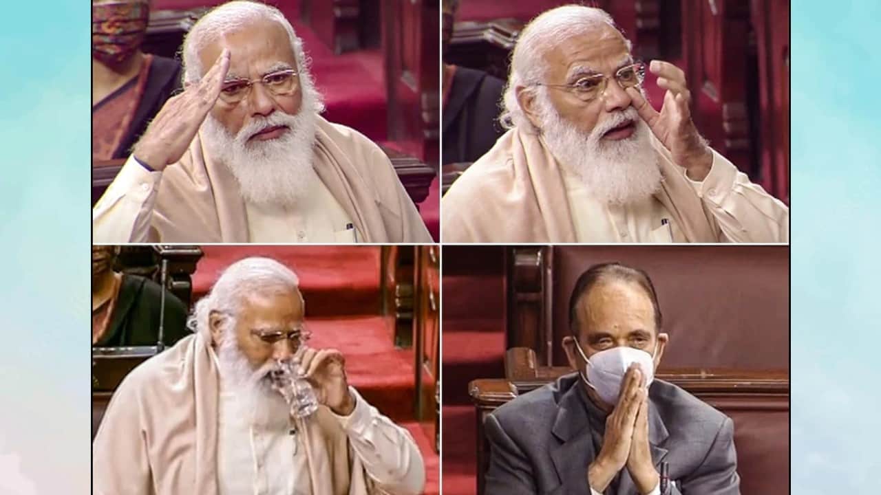 When PM Modi cried for Ghulam Nabi Azad in the parliament, know what he said?