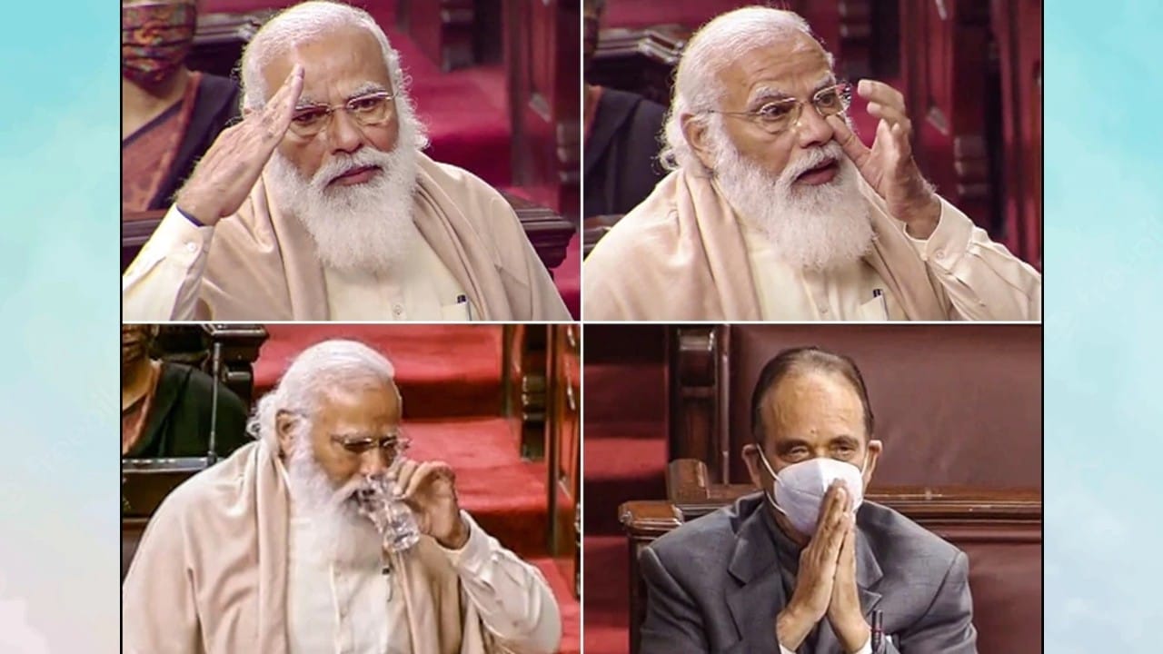 When PM Modi cried for Ghulam Nabi Azad in the parliament, know what he said?