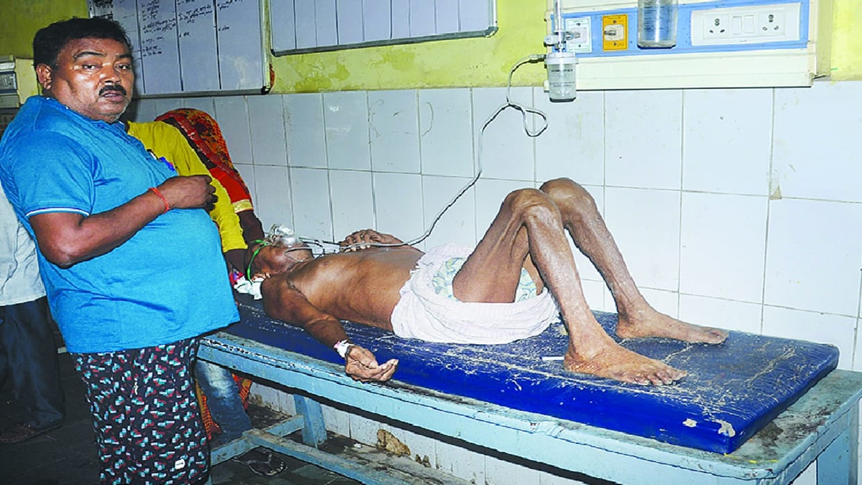 chaos spread again in the hospital as soon as the ministers left