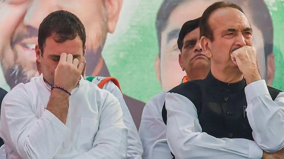 Ghulam Nabi Azad Resignation: Congress furious, said not coincidence, this is cooperation towards PM Modi