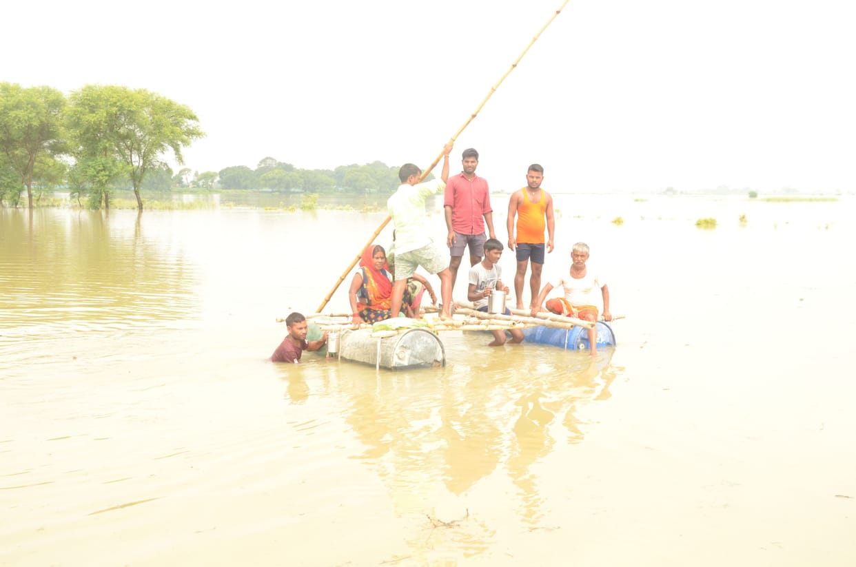 Water reached above danger mark, red alert in 125 villages