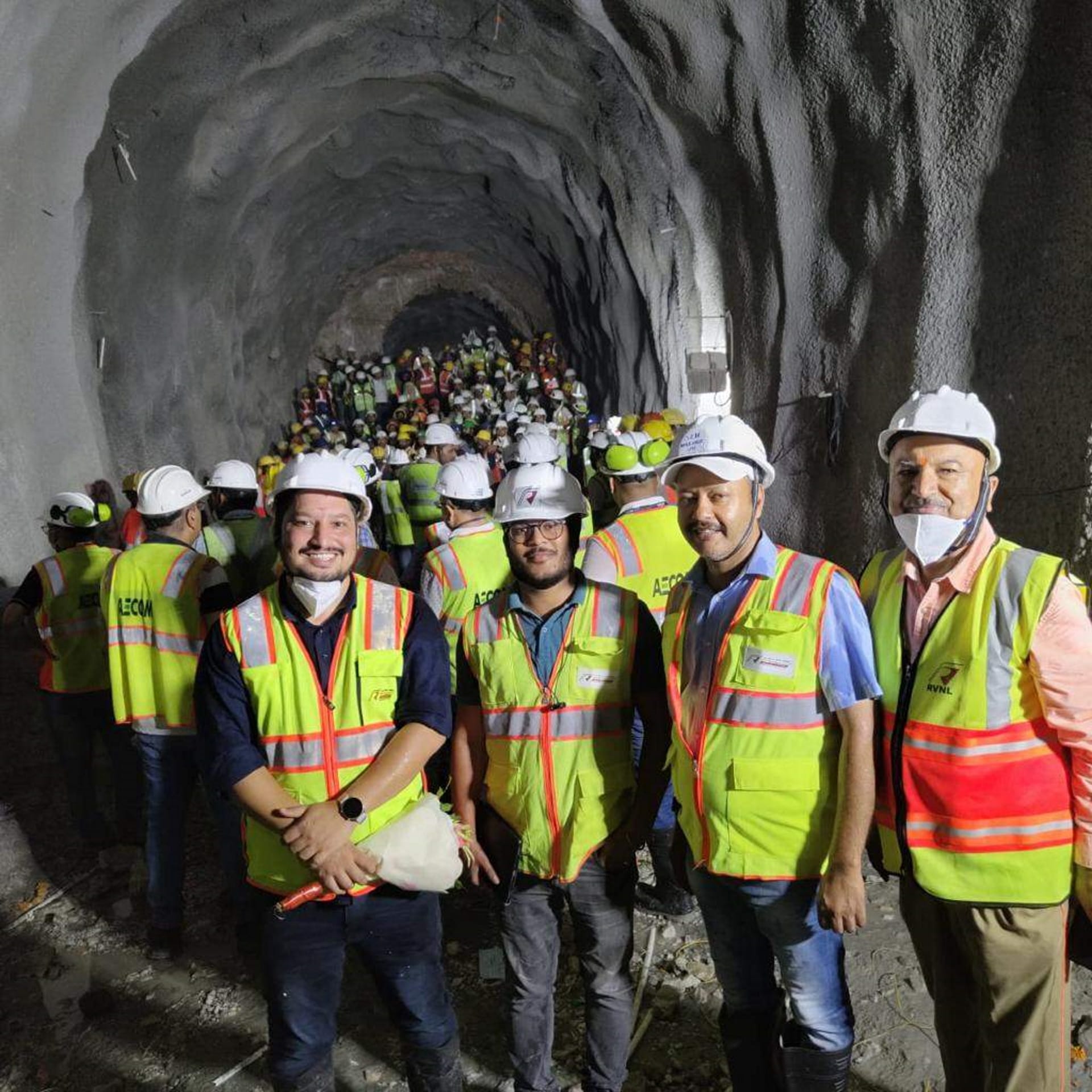 Rishikesh Karnprayag Rail Project Tunnel CM Pushkar Singh Dhami inaugurated