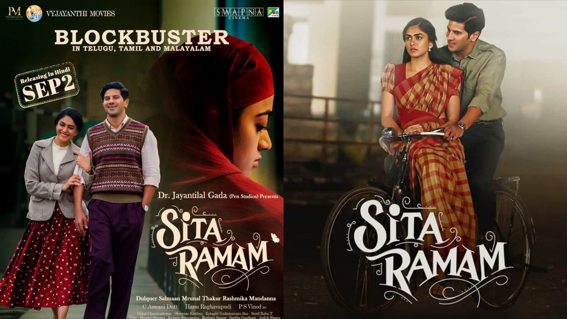 Dulquer Salmaan said There is only one Shah Rukh Khan as fans compare his Sita Ramam with Veer Zaara