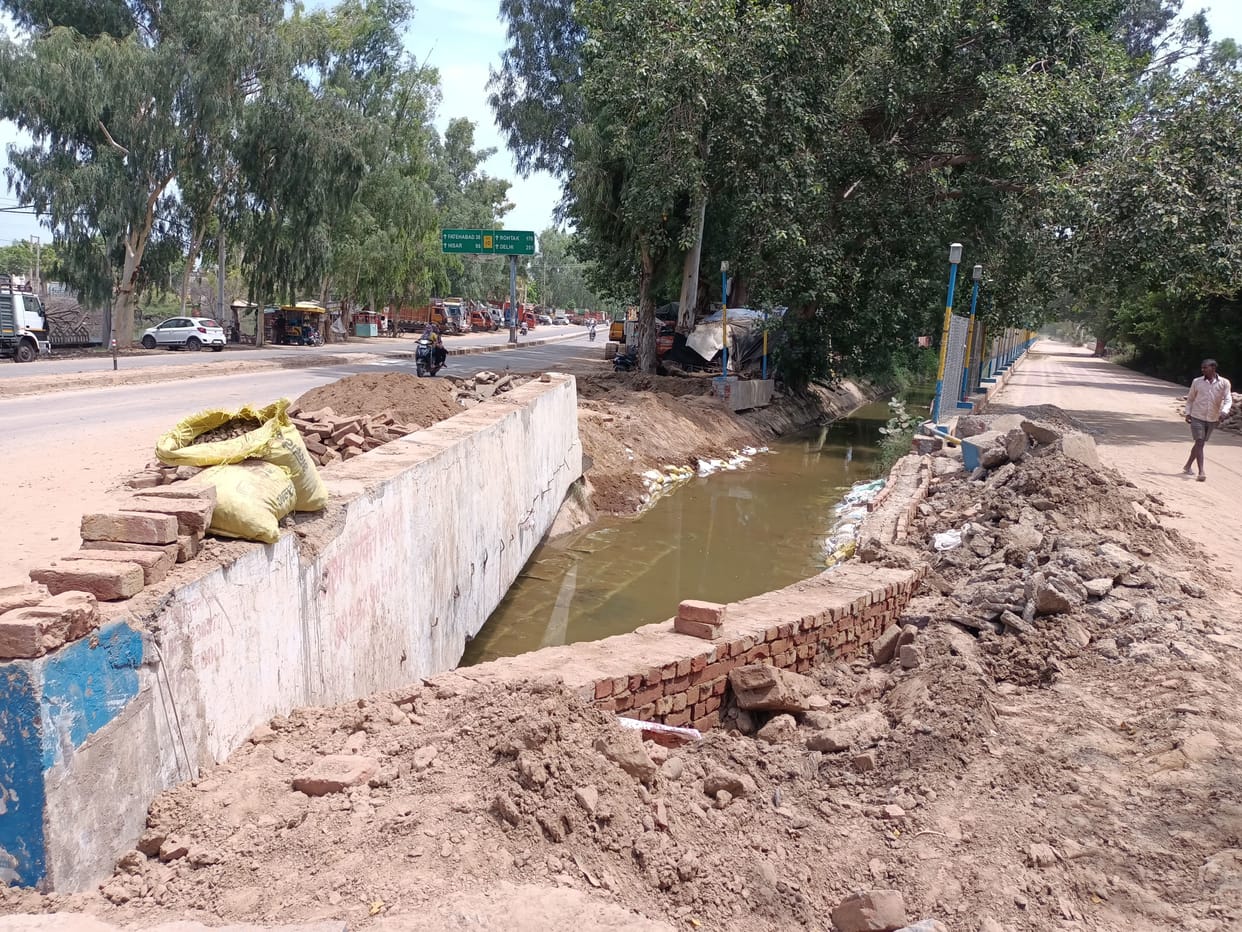 City's 1.25 lakh population affected due to release of less water in Sirsa Major Canal