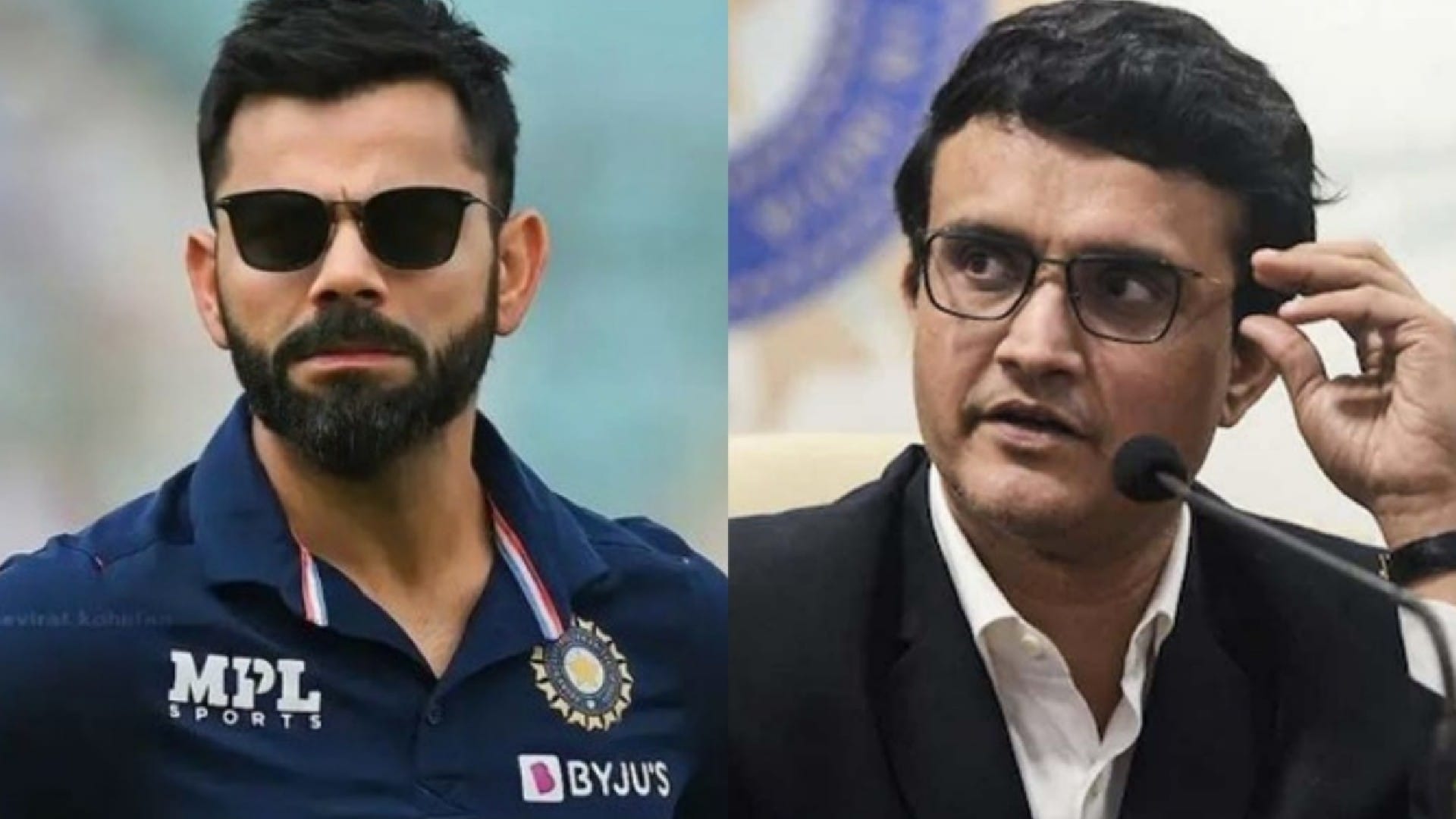 BCCI President Sourav Ganguly admired Virat Kohli said he is a better player than me