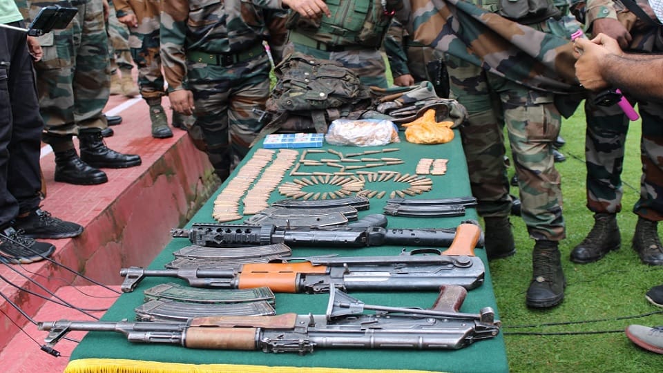 Terrorists tracked down with surveillance equipment in Uri, dangerous intention to meet China-made rifle M16