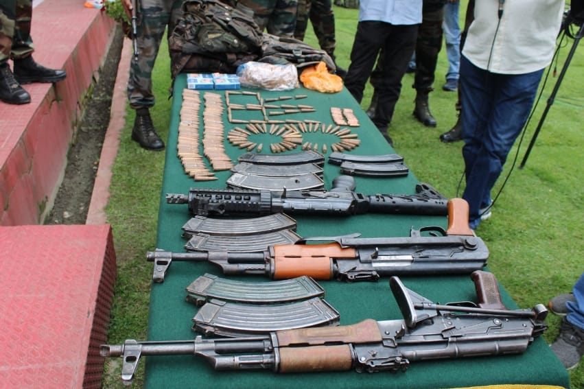 Terrorists tracked down with surveillance equipment in Uri, dangerous intention to meet China-made rifle M16