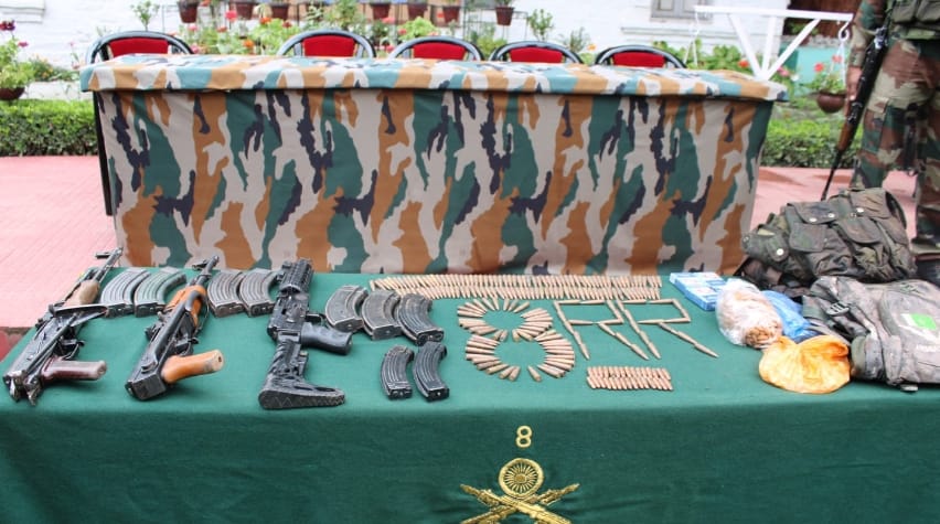 Terrorists tracked down with surveillance equipment in Uri, dangerous intention to meet China-made rifle M16