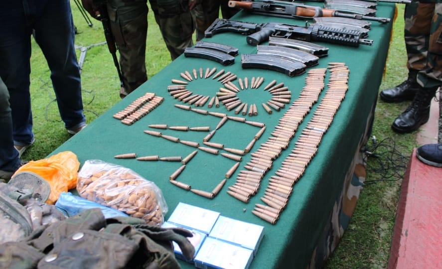Terrorists tracked down with surveillance equipment in Uri, dangerous intention to meet China-made rifle M16