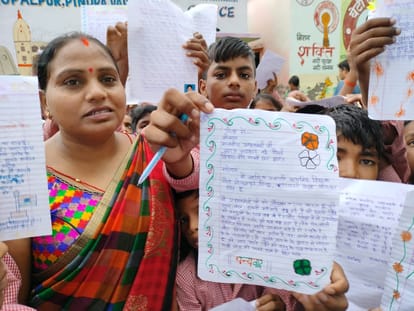 Childrens of Varanasi wrote letter to PM Modi and  told mann ki baat