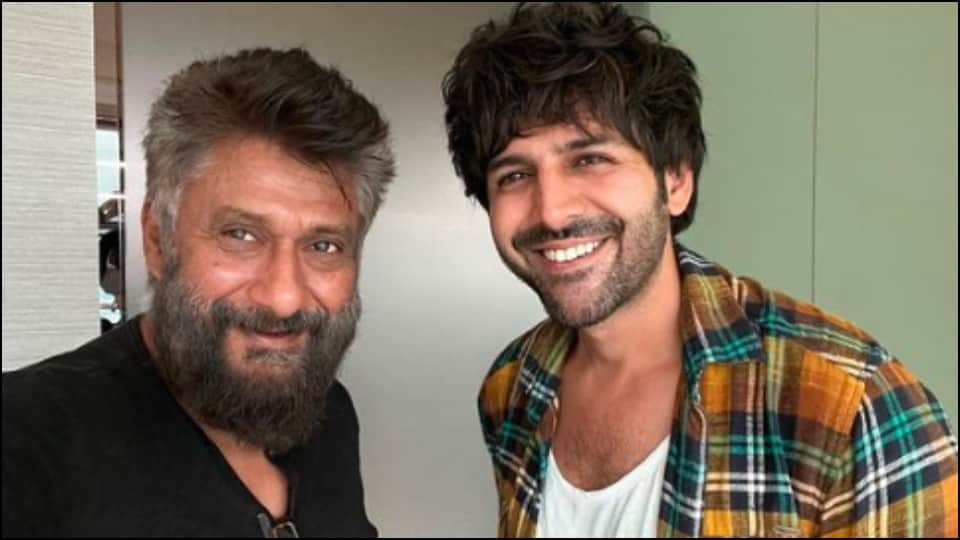 the kashmir files director vivek agnihotri shared photos with kartik aaryan Fans speculating that will film