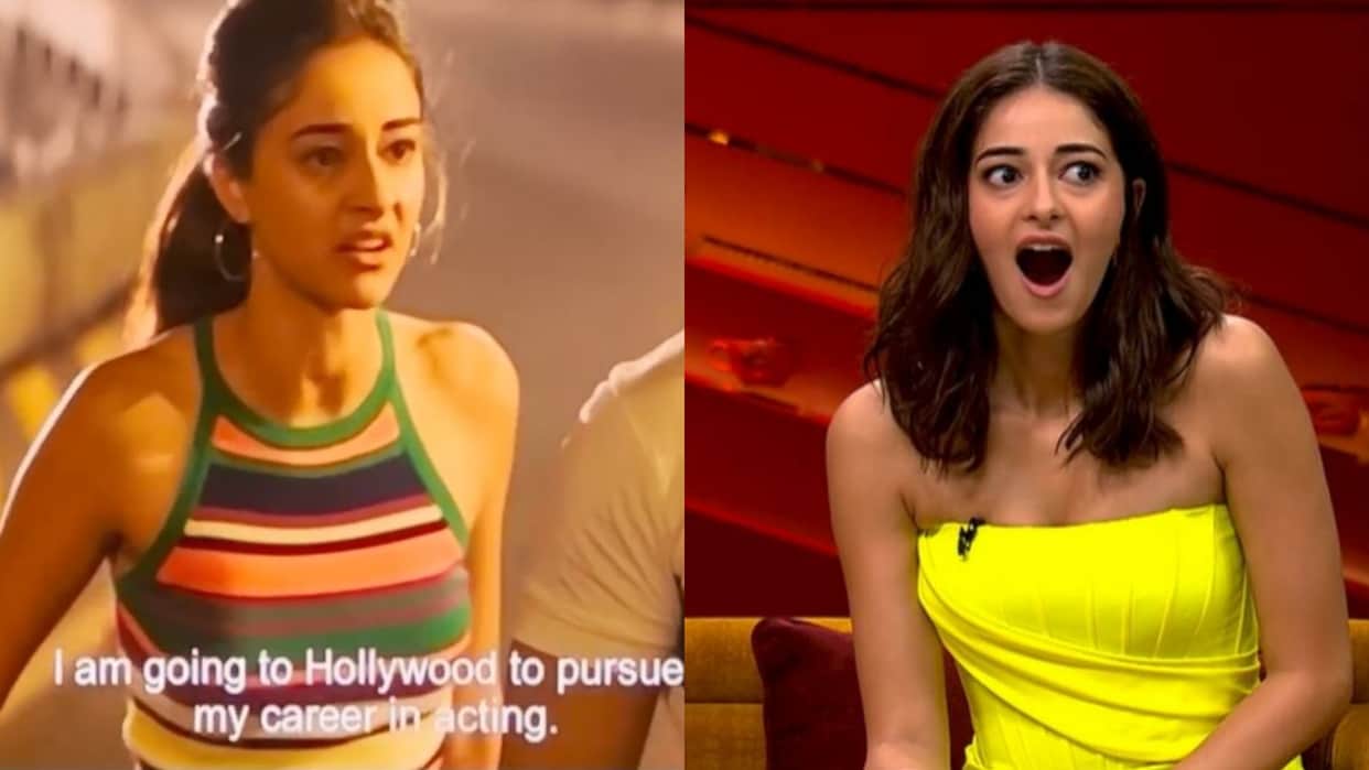 Ananya Panday trolls on Liger Dialogue I am Going to Hollywood to pursue my Career in acting