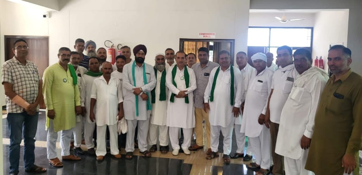 Will hold the officers who come to take possession of the land hostage, Yamunanagar