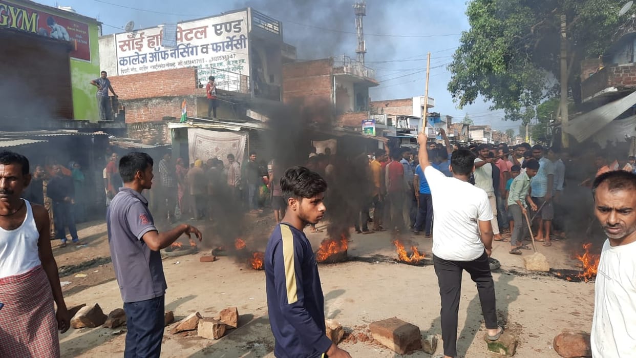 death of a young man due to current villagers ruckus in sonebhadra