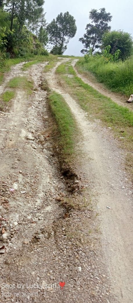 Raod Construction not completed after 11 Years