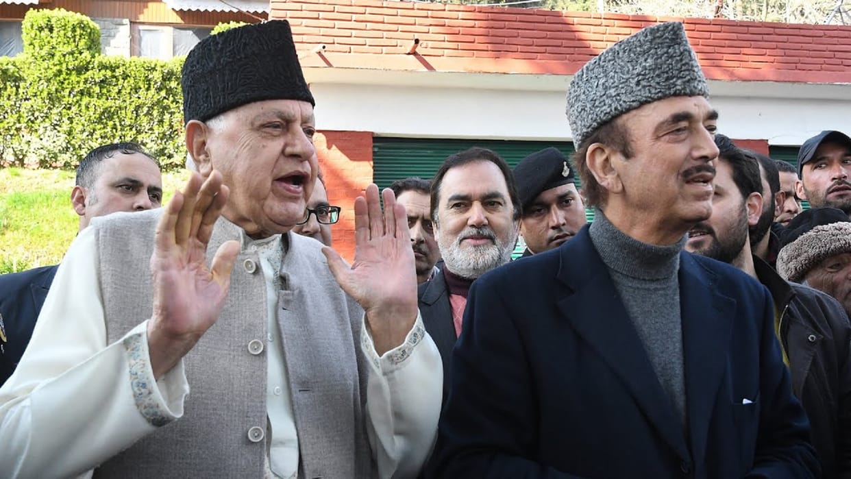 Ghulam Nabi Azad: will Farooq Abdullah and Azad will contest the Jammu kashmir election together