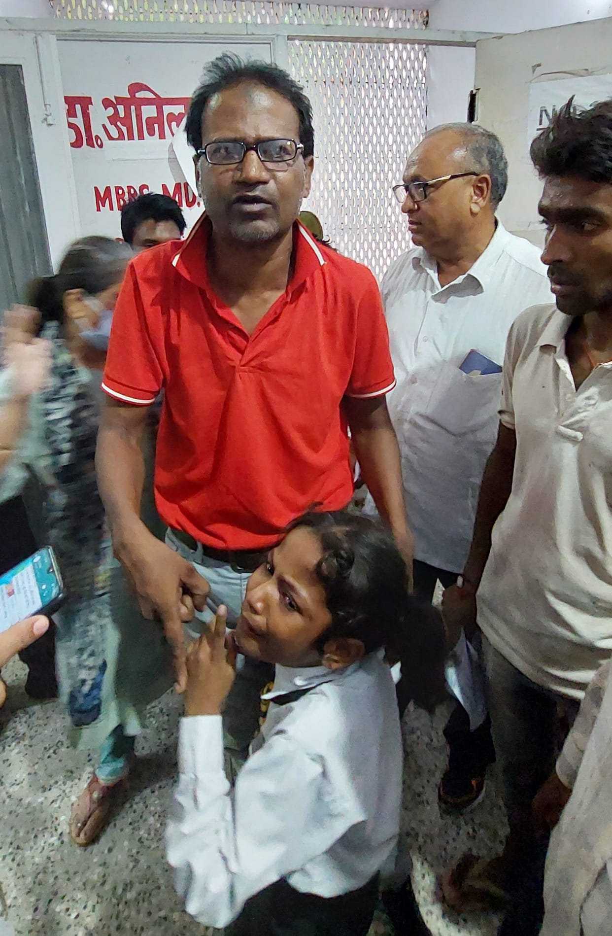 refusal to see child patients, attendants created a ruckus