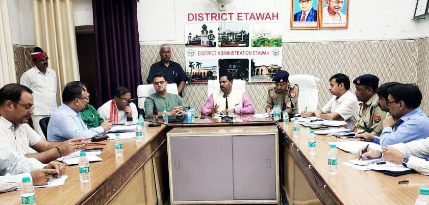 meeting,river,etawah,etawah news,up news