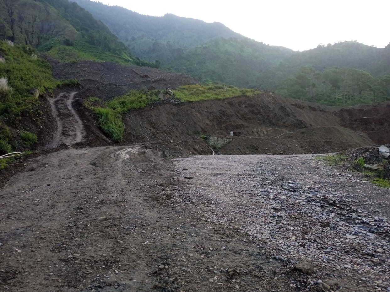 mandi news himachal news Highway could not be restored in Kotropi mand-pathankot road