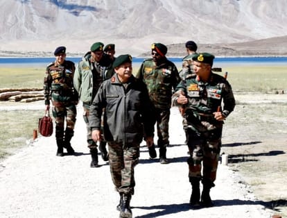 Military commander checked China border readiness, tested the capability of indigenous weapons