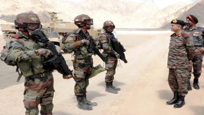 Military commander checked China border readiness, tested the capability of indigenous weapons