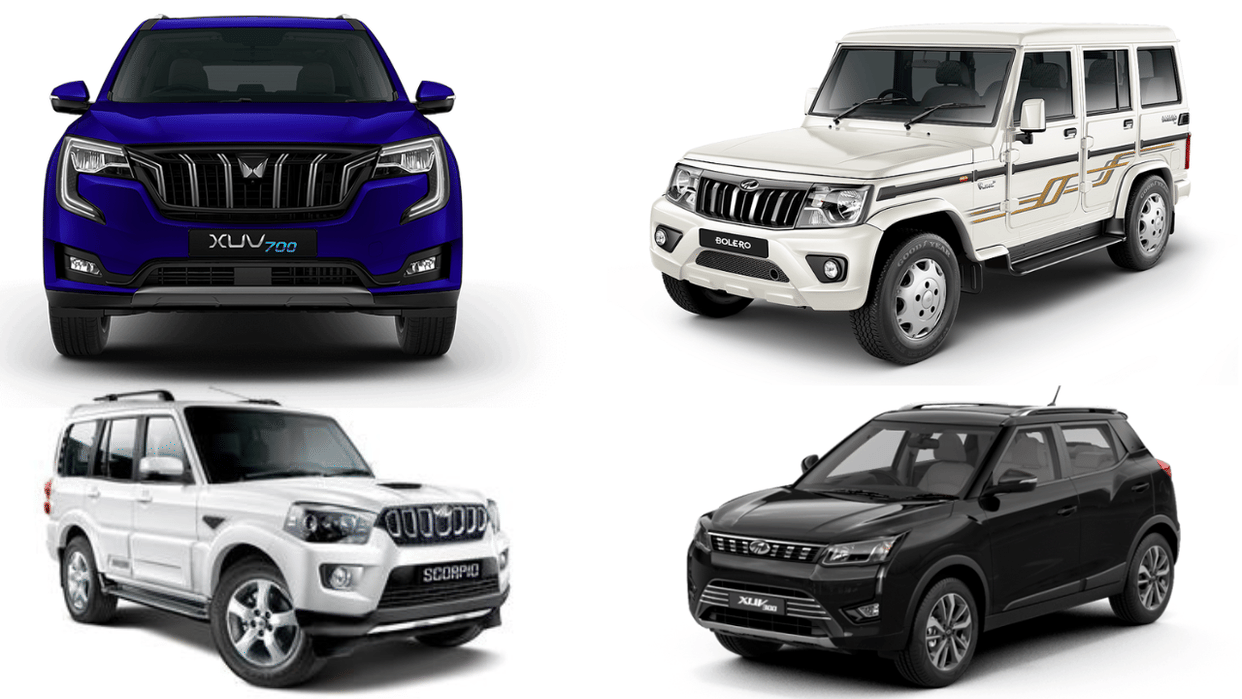 Mahindra car sales breakup july 2022 Bolero XUV 700 Scorpio Thar