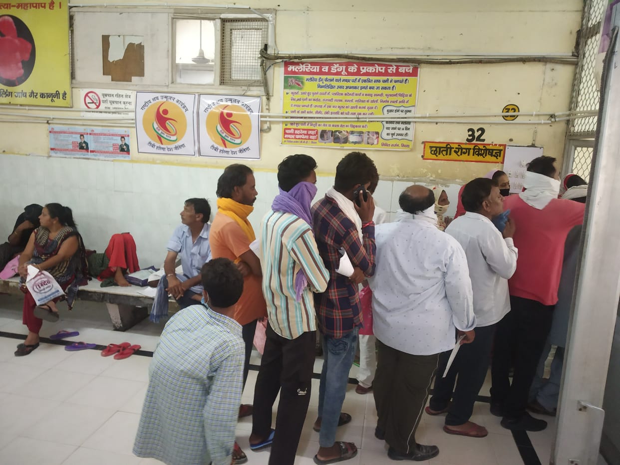 Diarrhea patients increased three times in a week in civil hospital