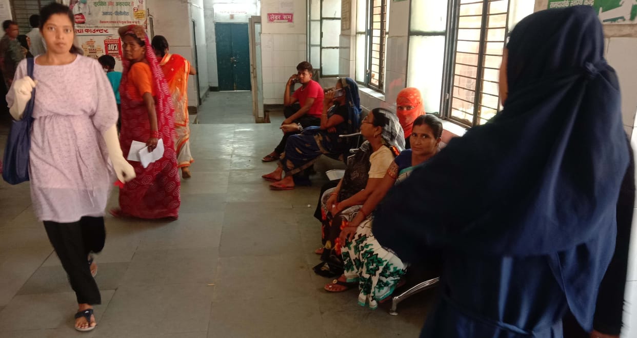 docter kept giving respect, patients kept wandering