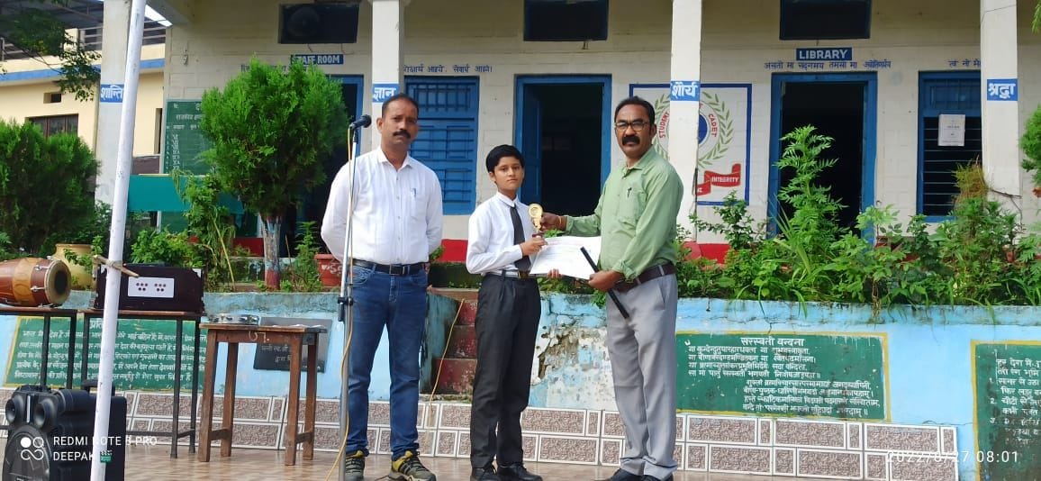 Anisha Selected for State level Science Comp