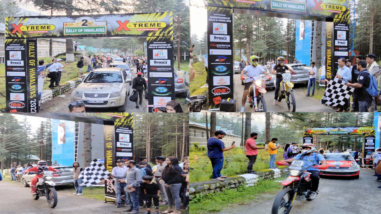 Rally of Himalayas: Speed merchants set out on a dangerous journey of Lahaul and Ladakh