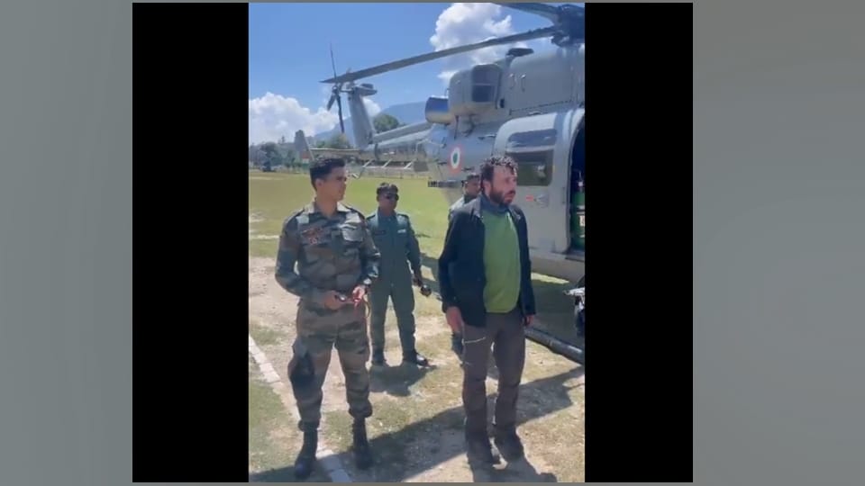 indian security forces rescued Hungarian trekker Akkoes Vermes in Umasi La pass in the Himalayan Ranges