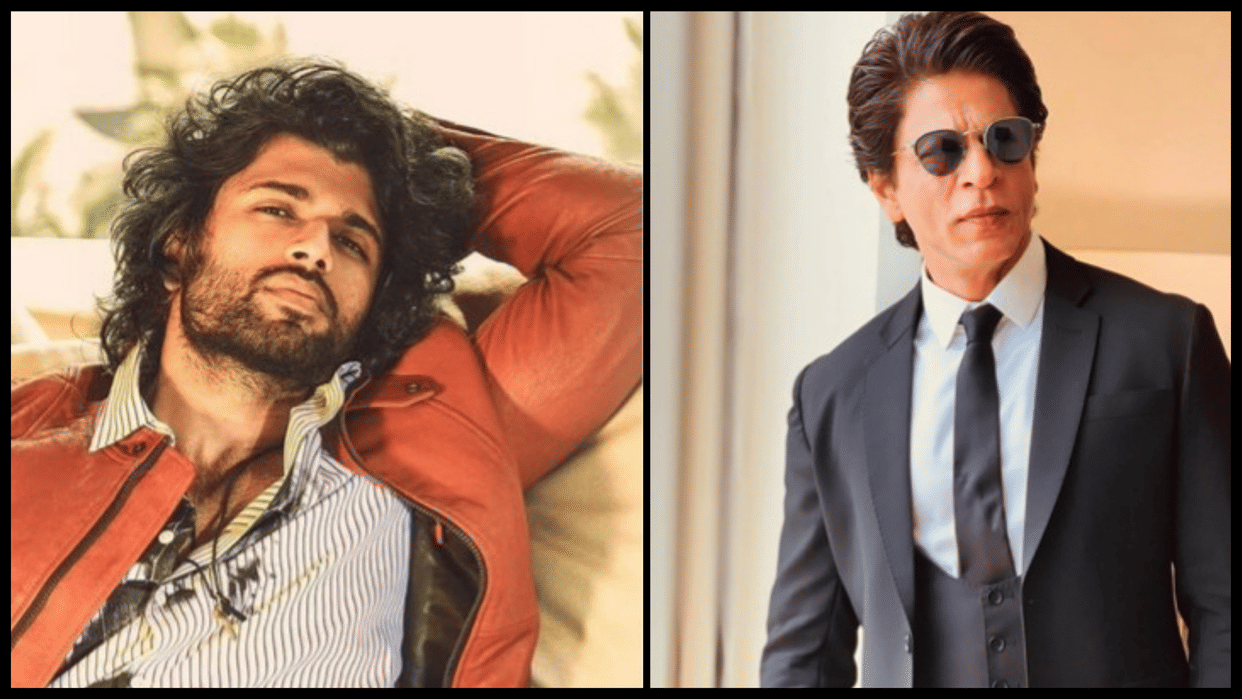 Liger Fame Vijay Deverakonda Commented on Shah Rukh Khan last star Statement said I am coming got trolled