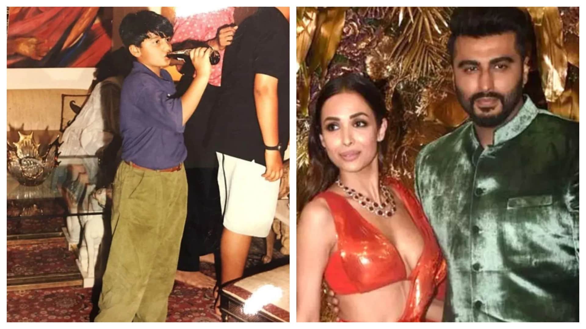 Arjun Kapoor childhood photo from Arbaaz Khan Malaika Arora wedding went viral on social media