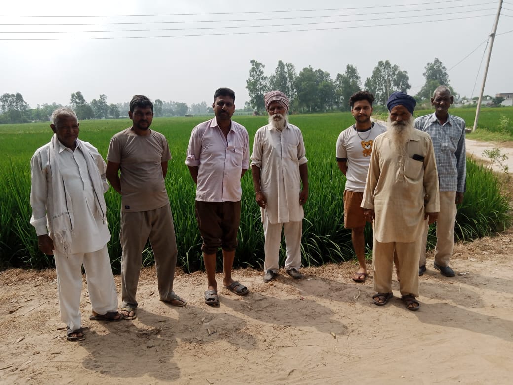 Expressed anger over not getting electricity to the fields from the schedule, Ambala