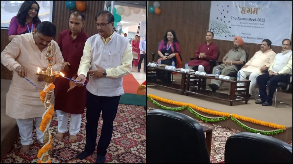 Alumni meet sangam organized at Central University of Jammu