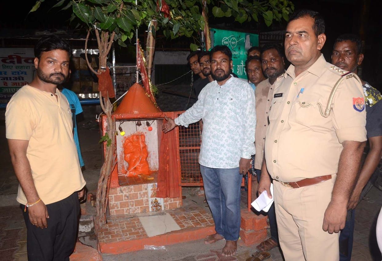 Khurafati broke Hanuman statue, case filed