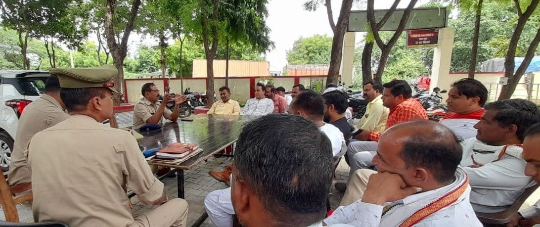 Hathras: Dialogue with the princes regarding the security system
