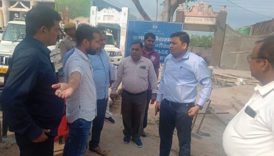 Hathras: SDM and OC took stock of the preparations for the fair