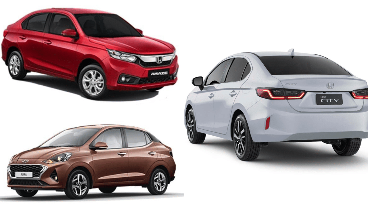 Best selling sedan cars in last month including Maruti Dzire Tigor Aura Amaze