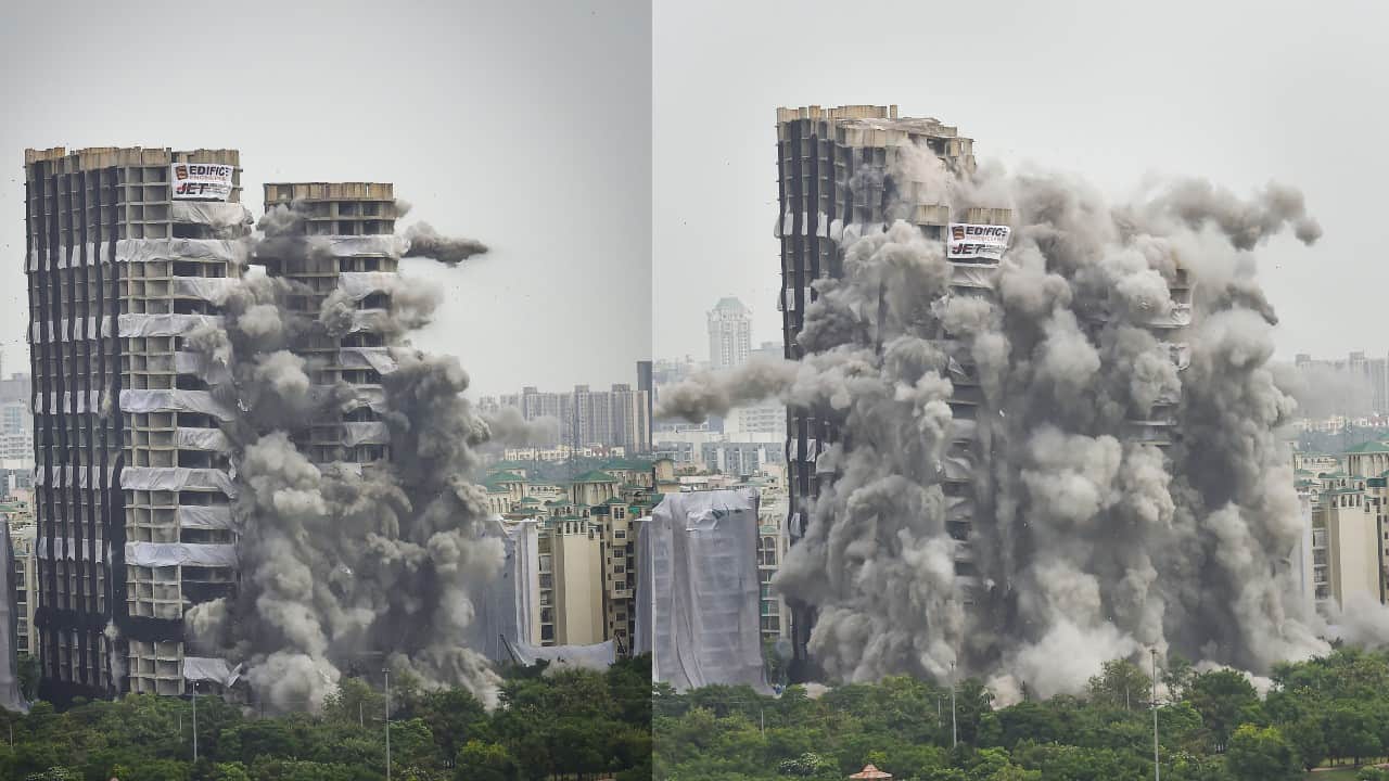 What next after Noida Twin Tower Demolition how Debris to be removed question answers