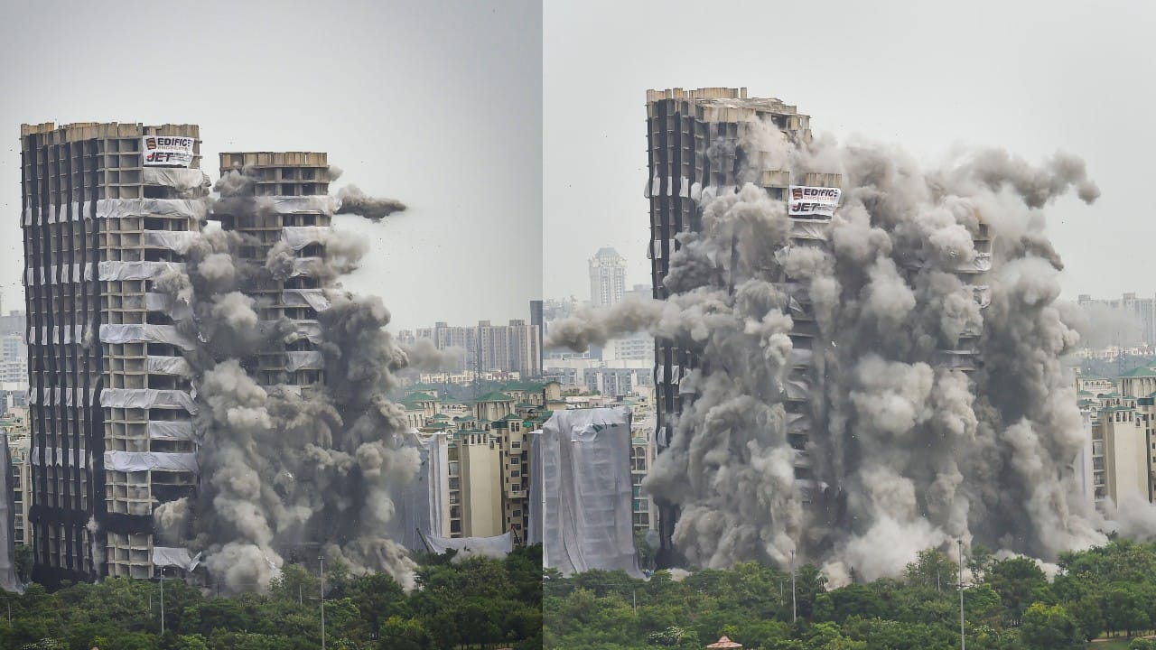 What next after Noida Twin Tower Demolition how Debris to be removed question answers