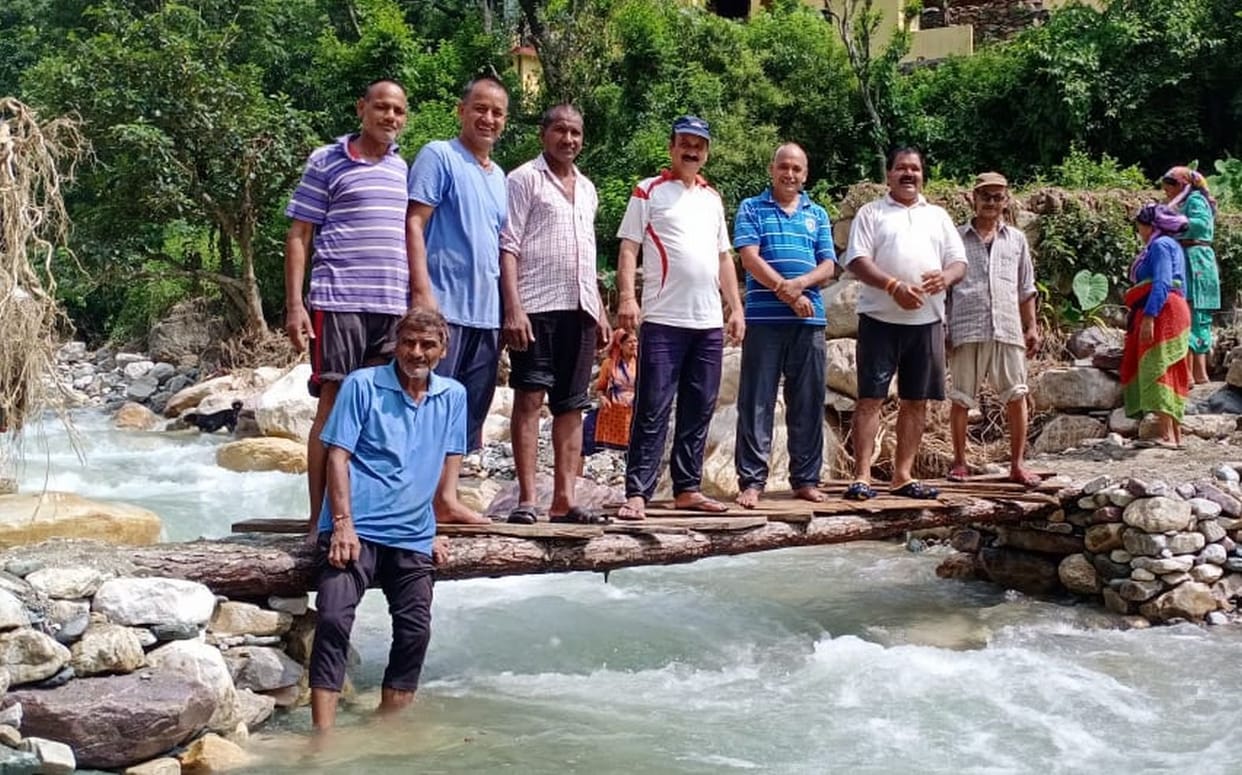 If the administration did not listen, the villagers themselves made two culverts