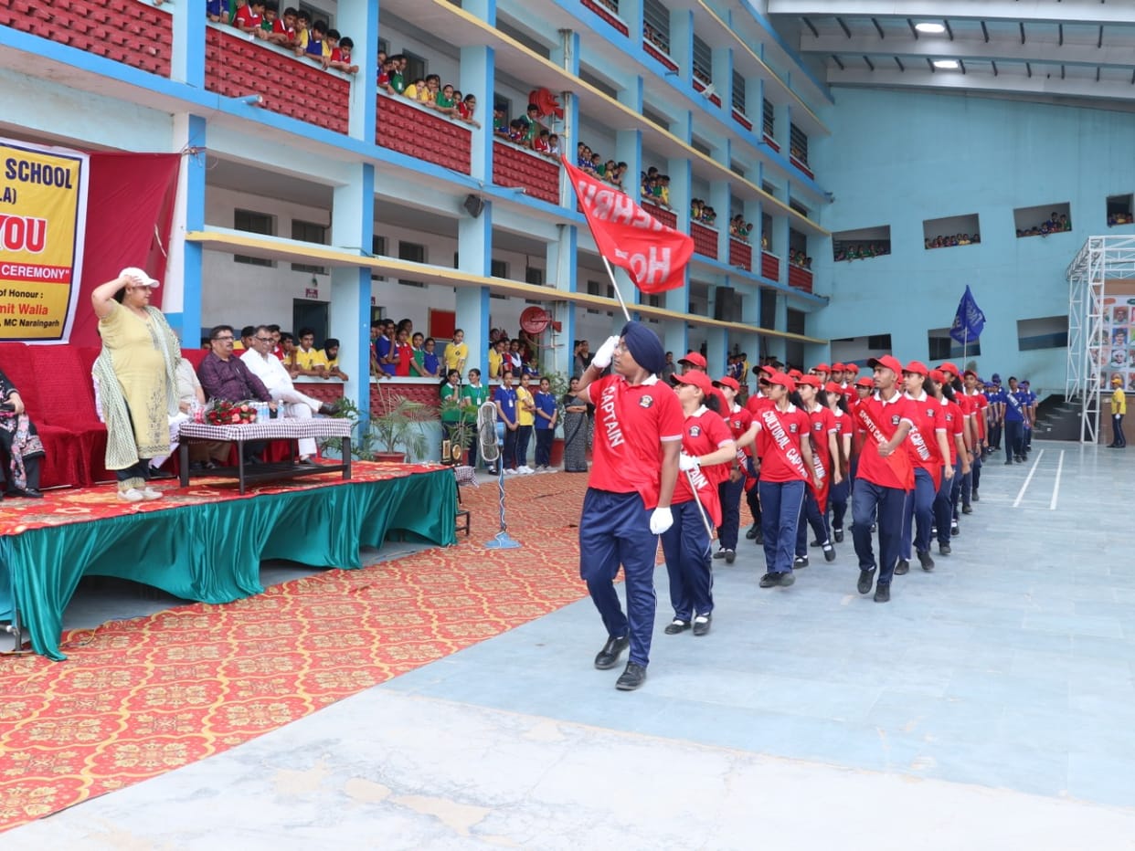 Students fascinated with presentations, Ambala