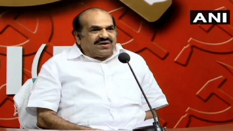 Kodiyeri Balakrishnan resigns as CPI(M) Kerala State Secretary