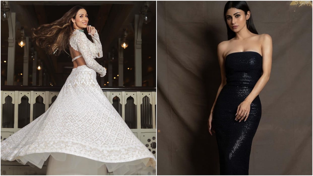 Malaika Arora look gorgeous in lehenga and Mouni Roy hot avatar read today celebrity update in 10 pictures