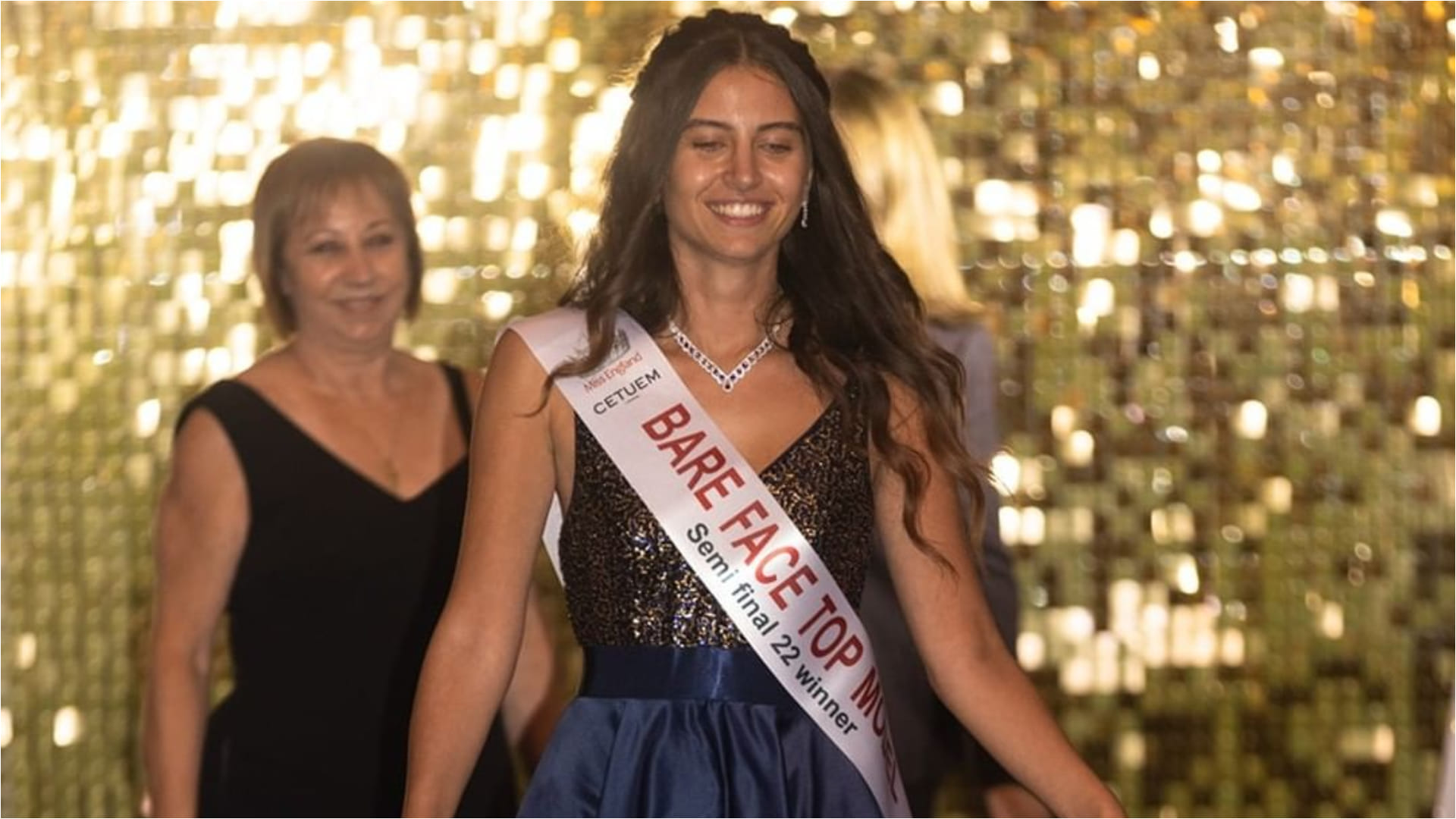 first time in 94 years of beauty contest history melissa rauf participate in miss england semi final in no mak