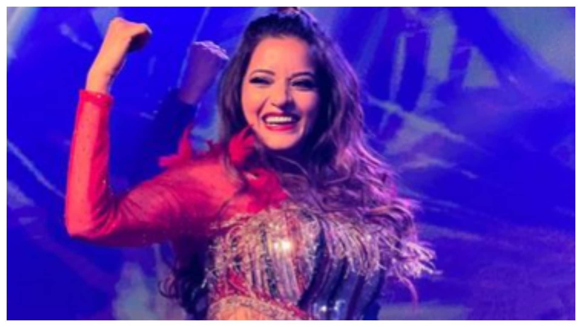 Bhojpuri actress Monalisa shares her Sizzling photos in red dress from latest event