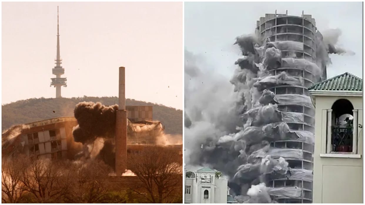 Noida Twin Tower Demolished: Know Why Supertech Twin Tower Demolition Could not Seen From the Ground