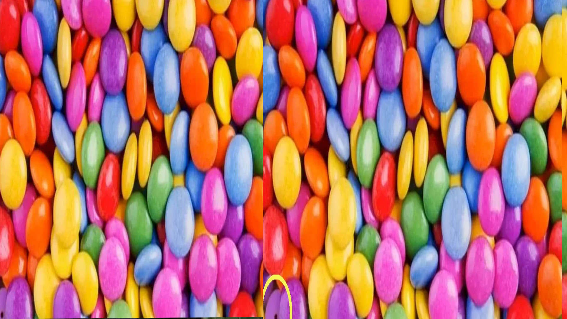 optical illusion spot hidden button among colourful gems googe trends news in hindi