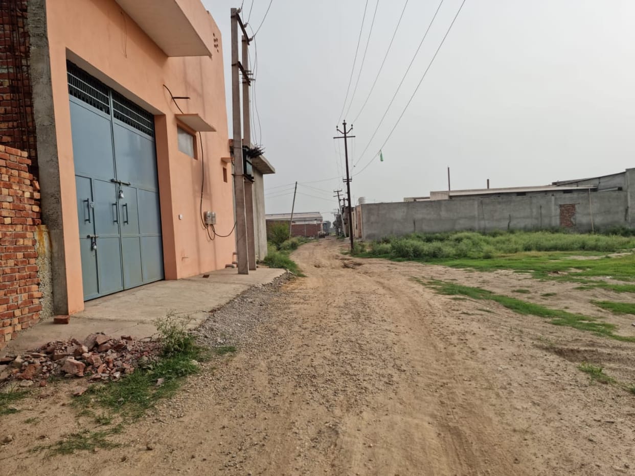 Industrial area's border extension stuck